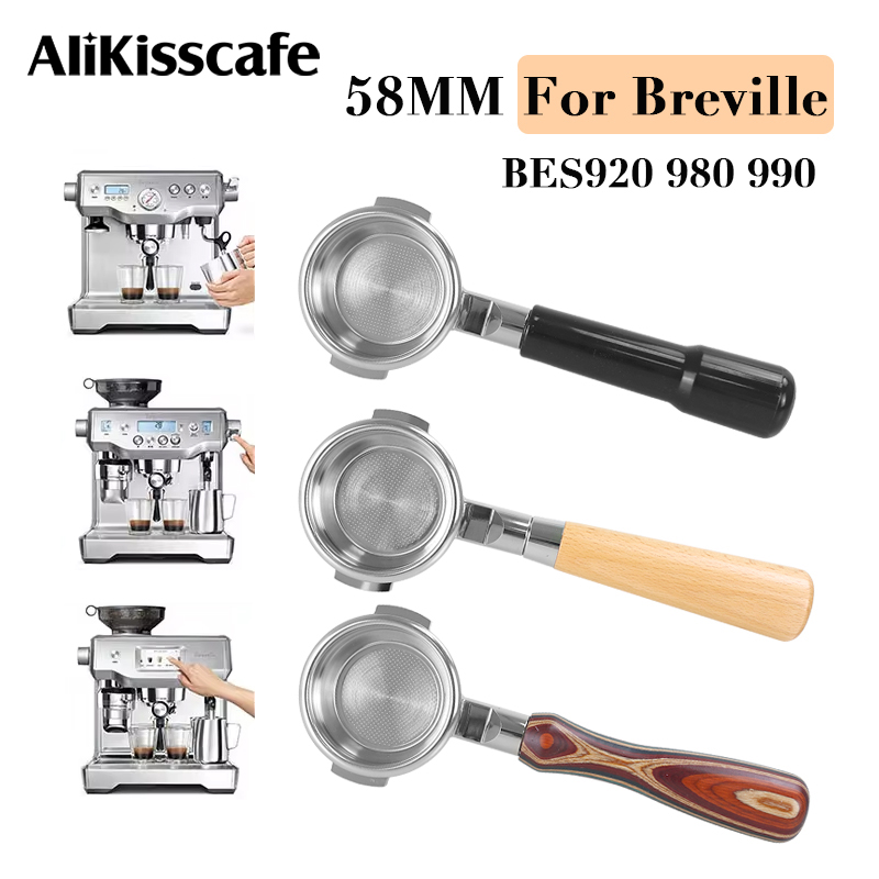 Coffee Vending Equipment - Porte-filtre sans fond pour Breville BES920,