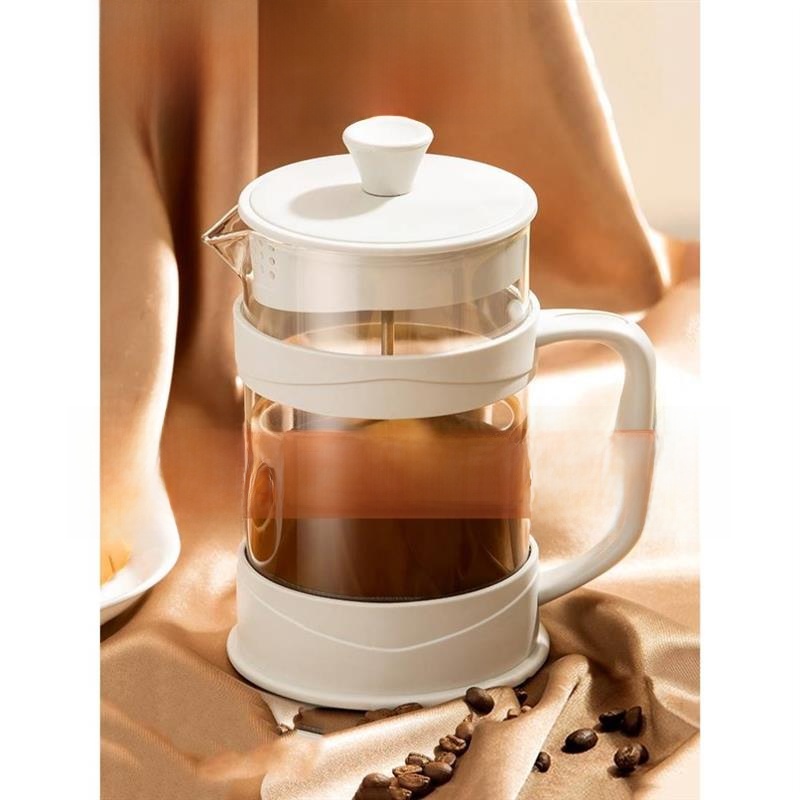 Coffee Equipment Home - Cafetière à pression manuelle en verre