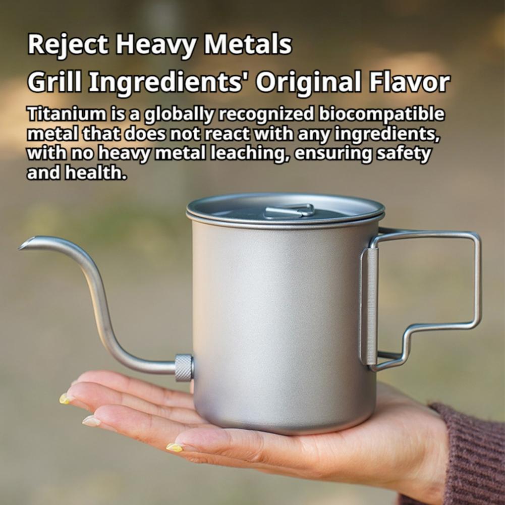 Cafetière légère en titane de  - Bean Hopper Lid avis et prix