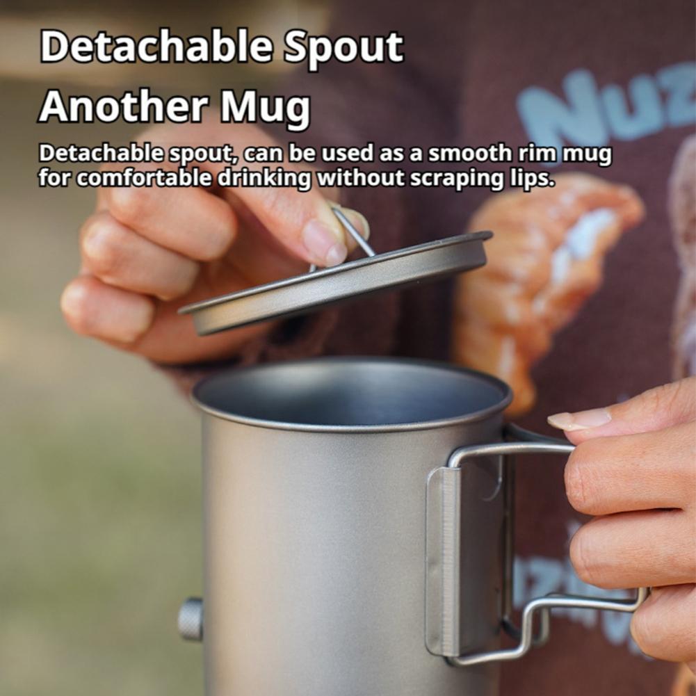 Cafetière légère en titane de  - Bean Hopper Lid avis et prix