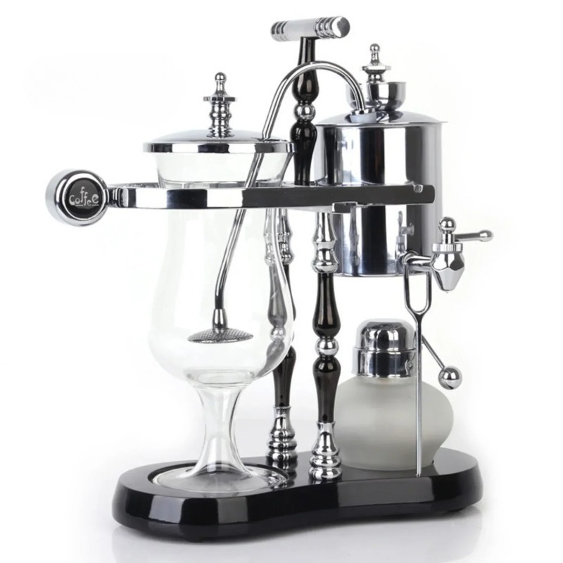 Cafetière à siphon en acier in - Coffee Equipment Home avis et prix