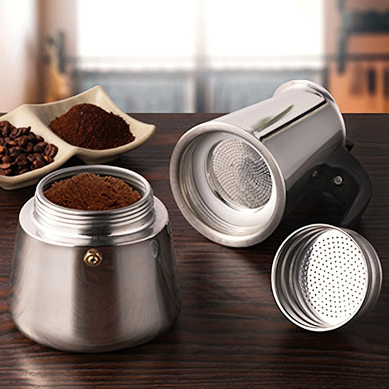 4/6/9 Tasses Moka Pot Caffe Ma - Coffee Vending Equipment avis et prix